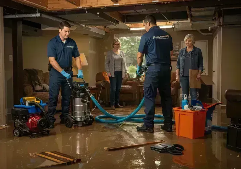 Basement Water Extraction and Removal Techniques process in Lily Lake, IL