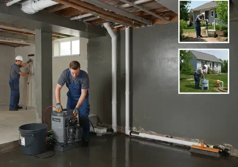 Basement Waterproofing and Flood Prevention process in Lily Lake, IL